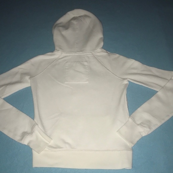 HOLLISTER pullover long sleeve drawstring hoodie pouch pocket Y2K size XS - Picture 2 of 7